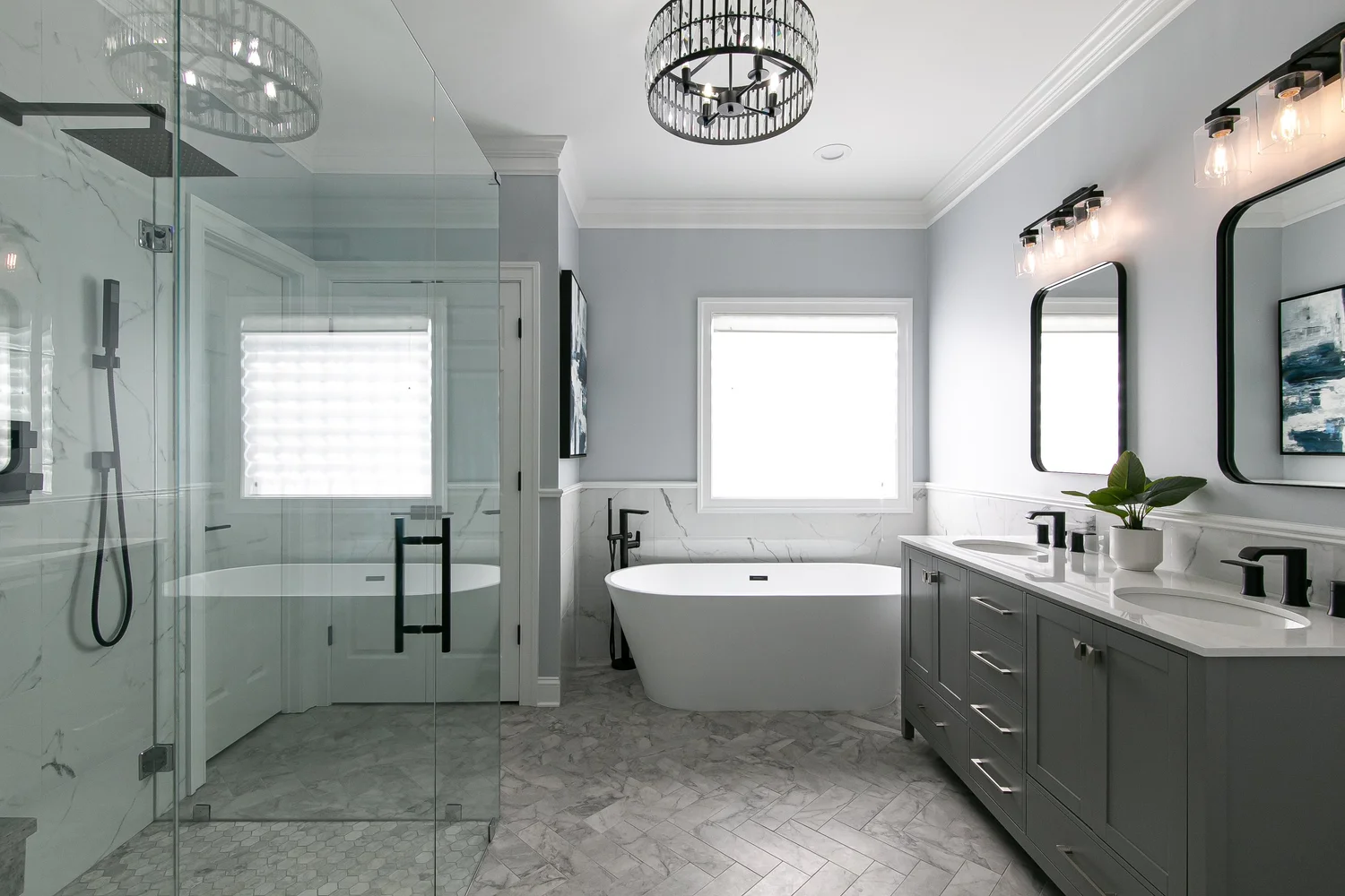 Greensprings West Williamsburg Virginia bathroom remodeling project completed by VanFleet Homes, photo 51
