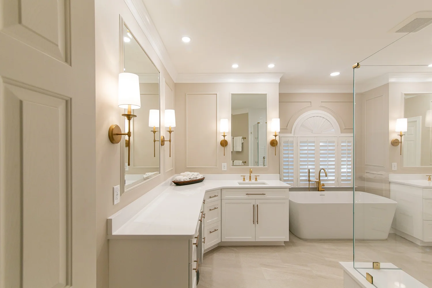 Fords Colony Williamsburg Virginia bathroom remodeling project completed by VanFleet Homes, photo 46