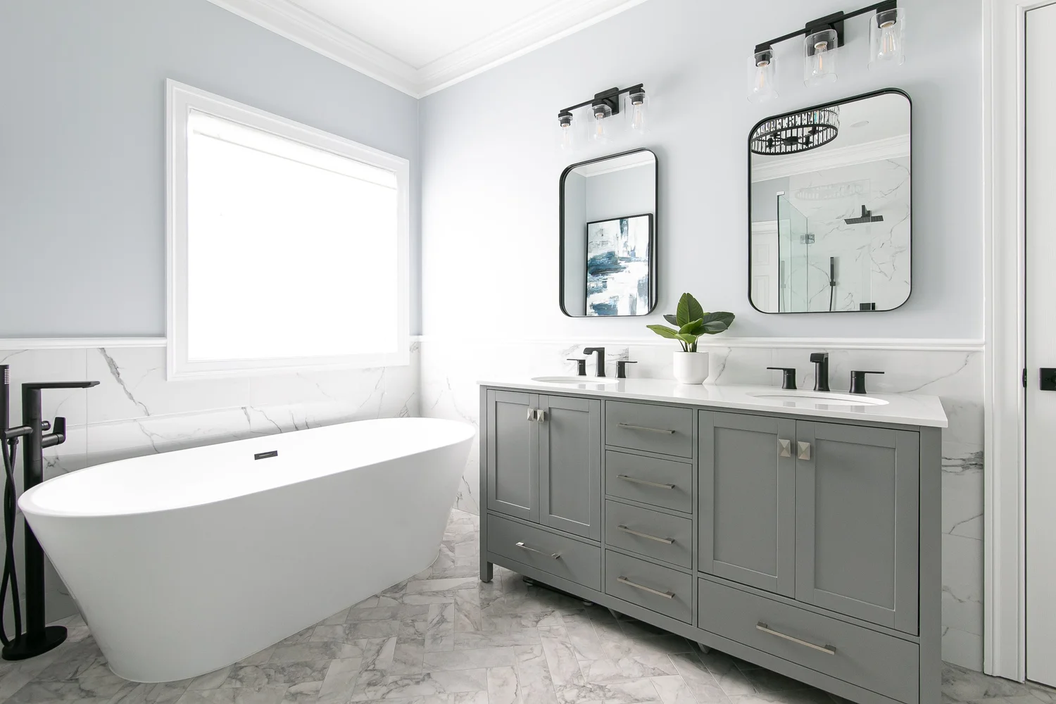 Greensprings West Williamsburg Virginia bathroom remodeling project completed by VanFleet Homes, photo 5