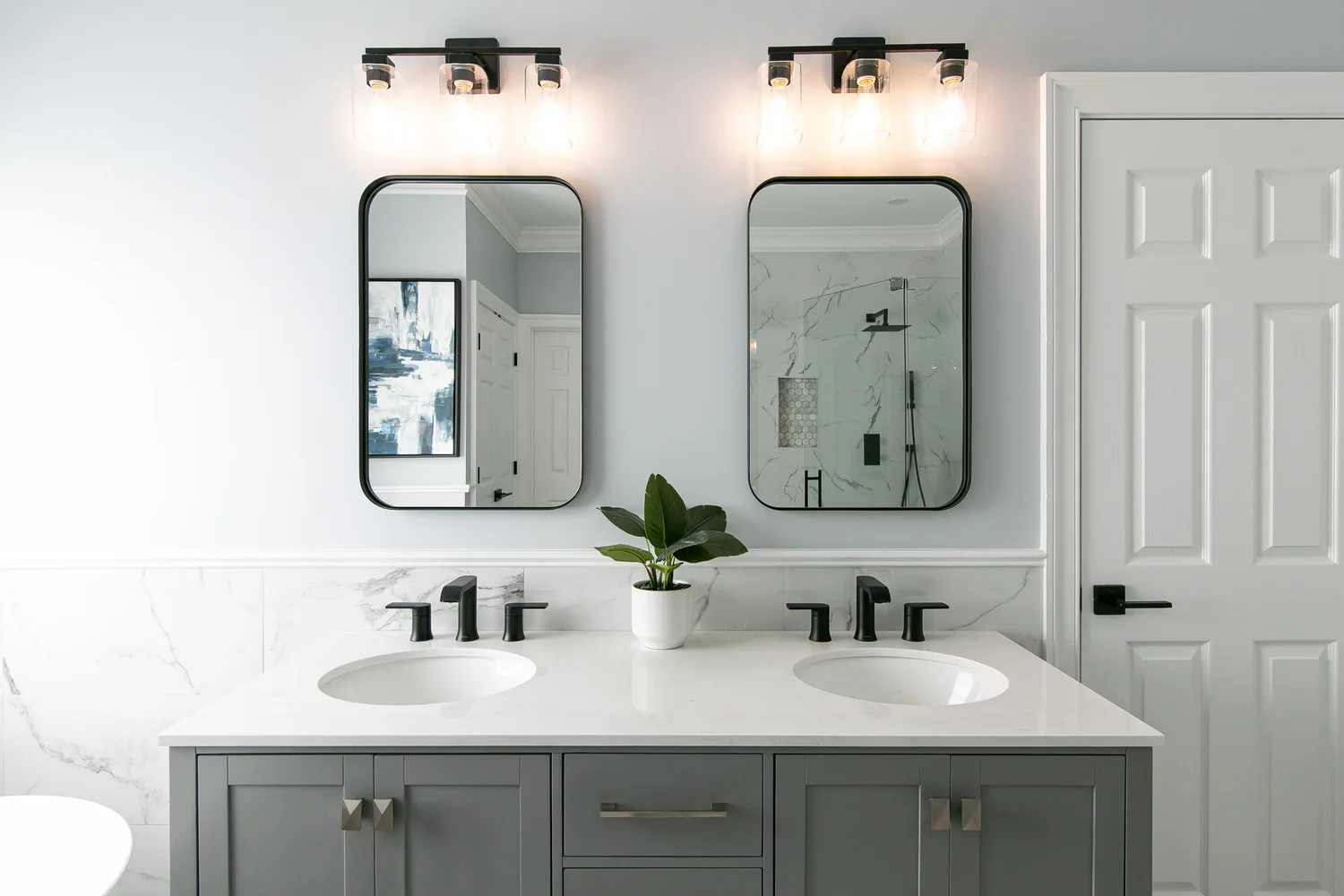 Greensprings West Williamsburg Virginia bathroom remodeling project completed by VanFleet Homes, photo 22