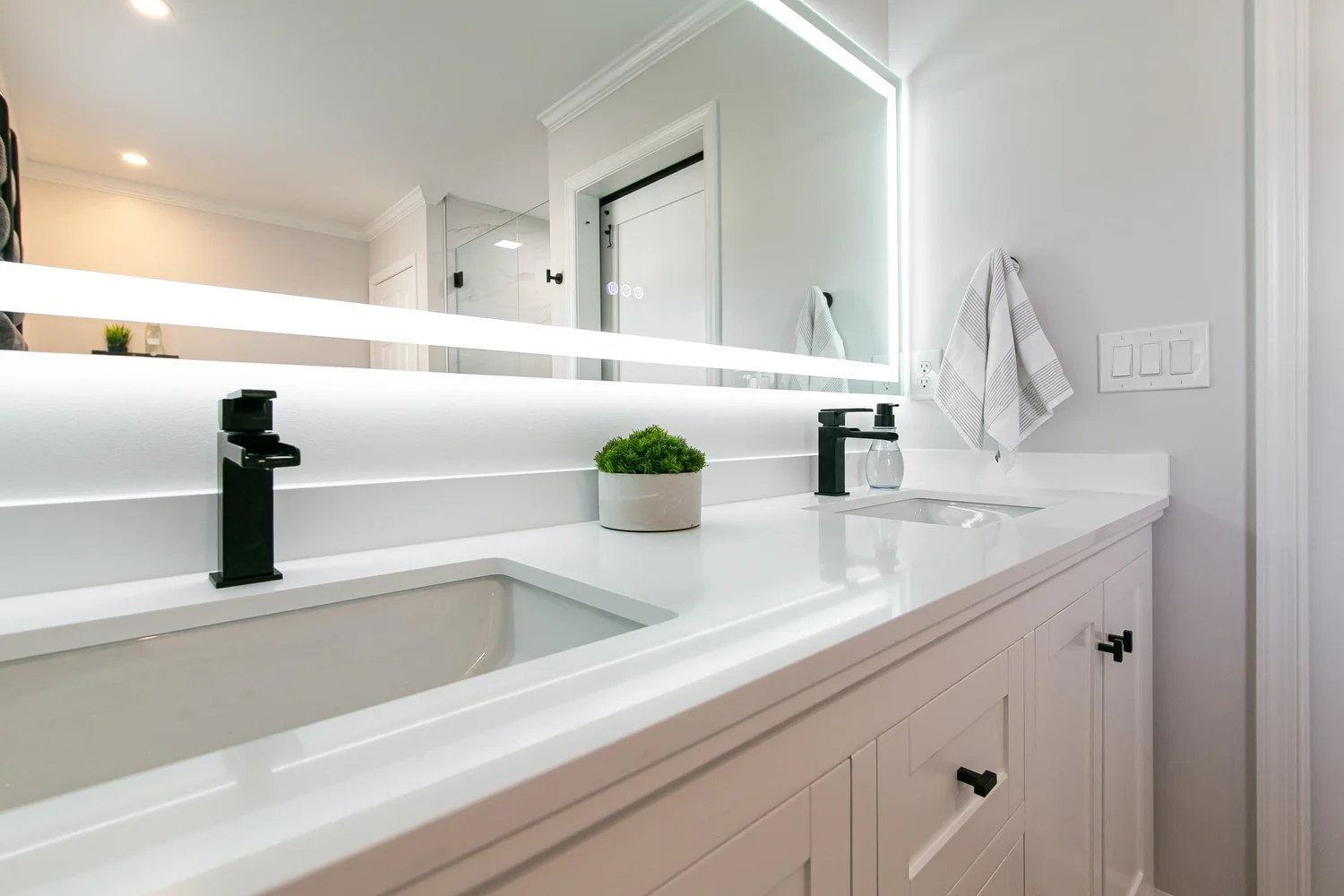Scotts Pond Williamsburg Virginia bathroom remodeling project completed by VanFleet Homes, photo 28