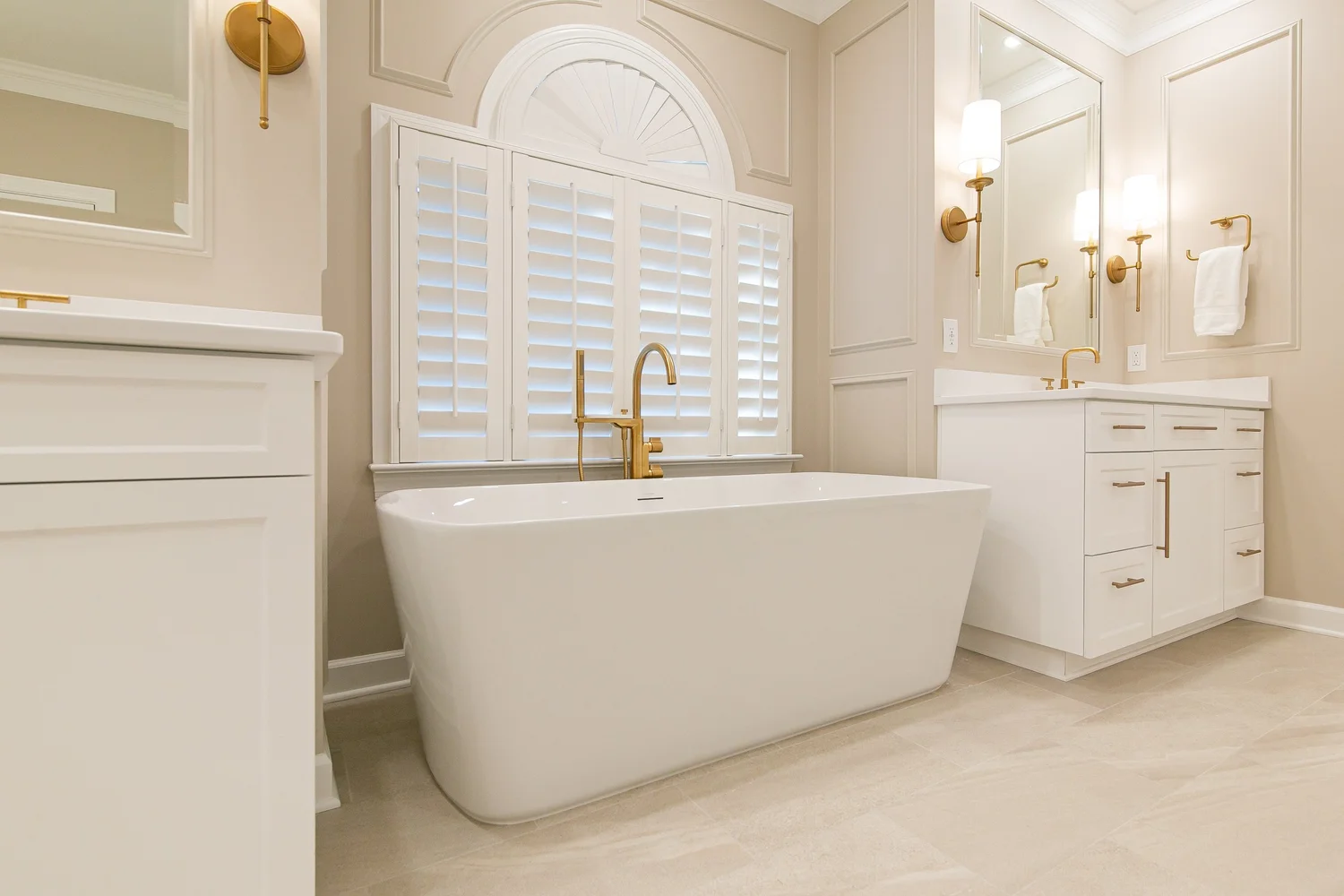 Fords Colony Williamsburg Virginia bathroom remodeling project completed by VanFleet Homes, photo 9