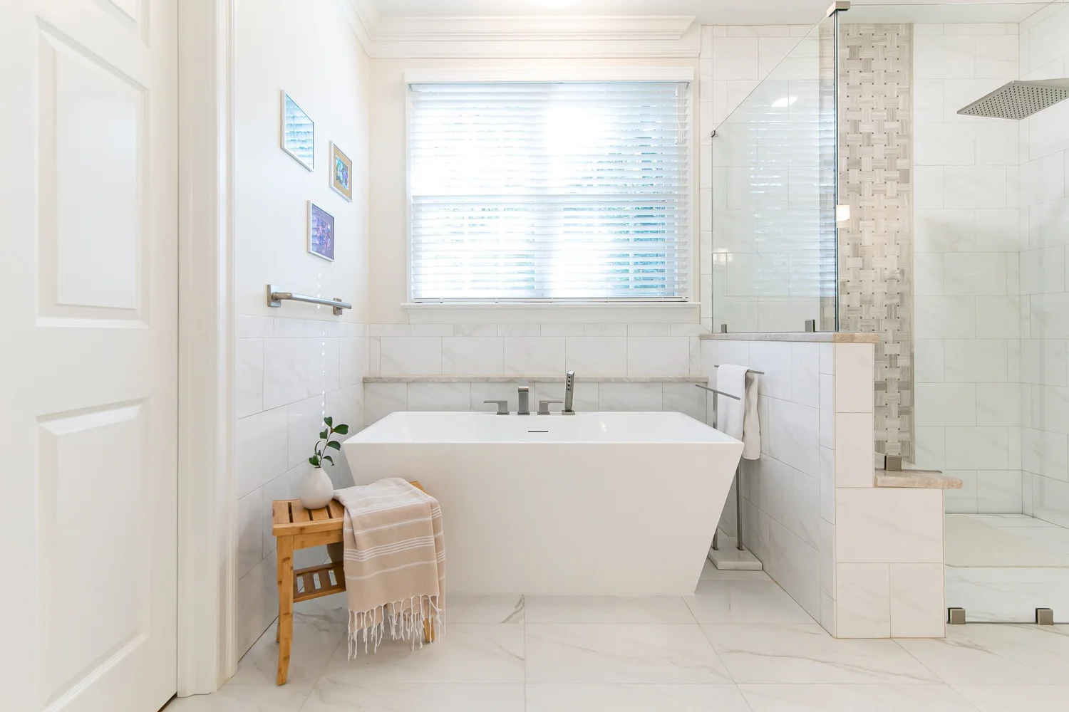 Fords Colony Williamsburg Virginia bathroom remodeling project completed by VanFleet Homes, photo 11