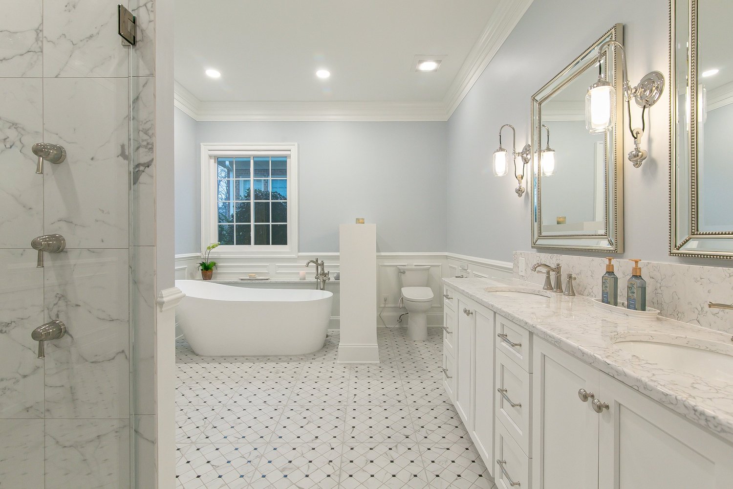 Fords Colony Williamsburg Virginia bathroom remodeling project completed by VanFleet Homes, photo 33