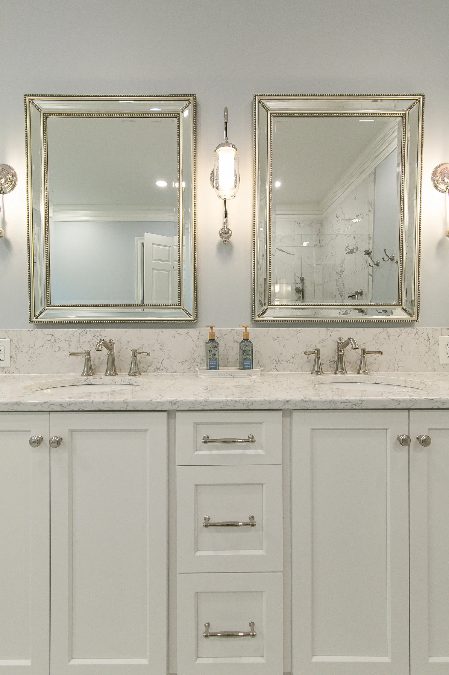 Fords Colony Williamsburg Virginia bathroom remodeling project completed by VanFleet Homes, photo 25