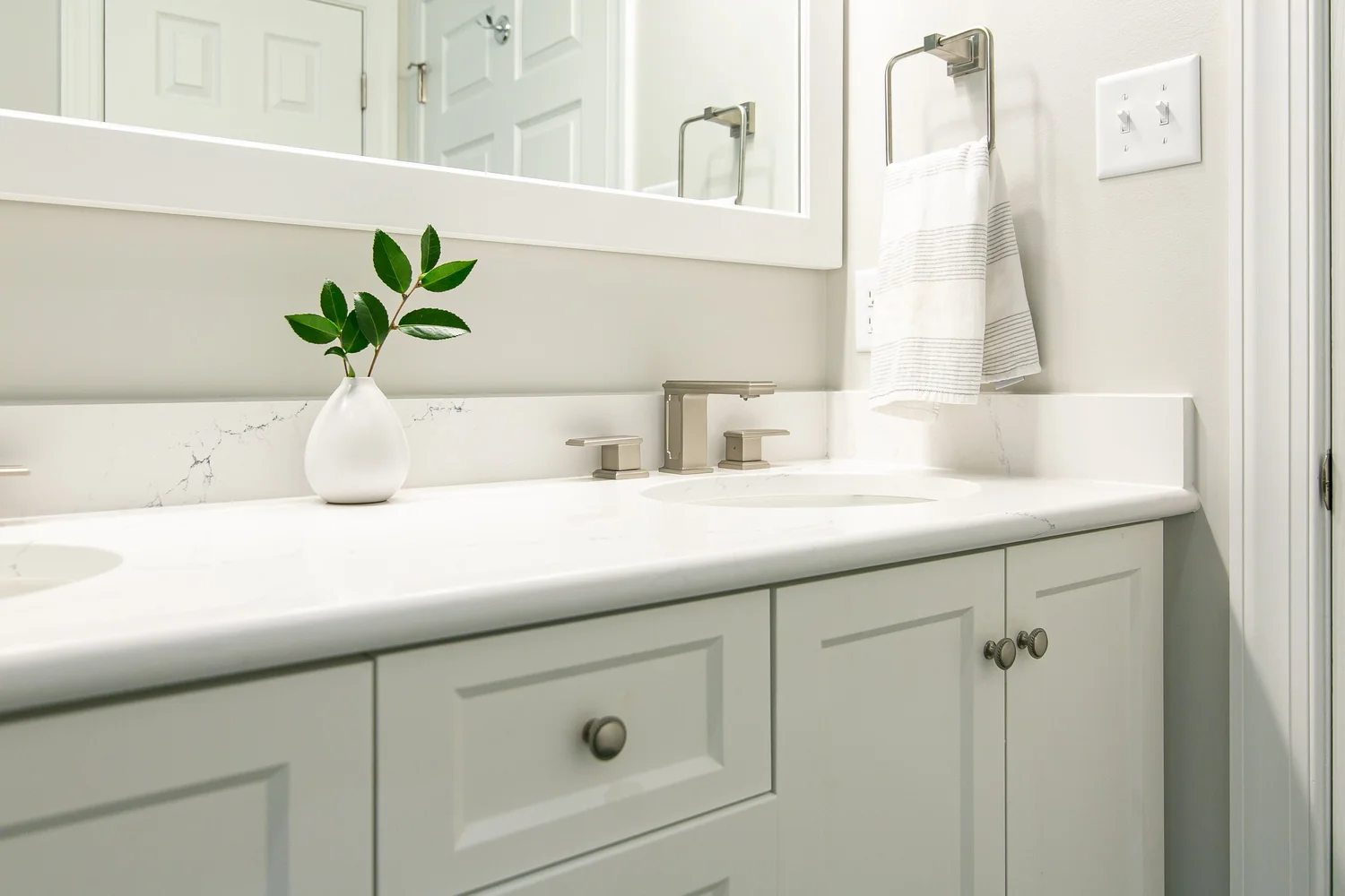 Powhatan Williamsburg Virginia bathroom remodeling project completed by VanFleet Homes, photo 18