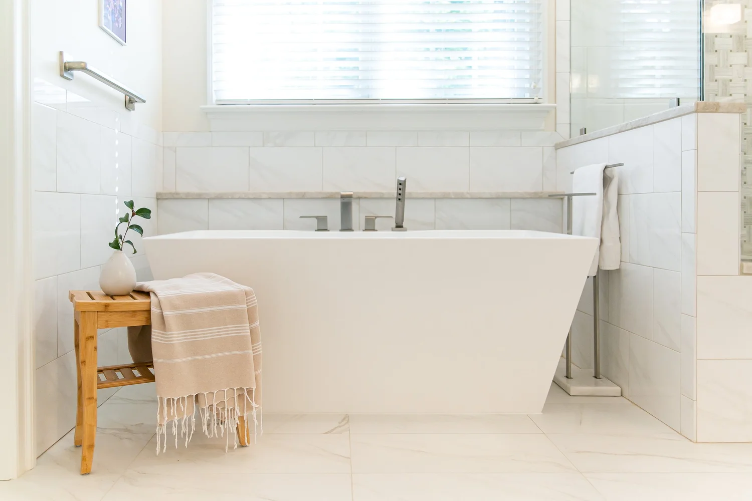 Fords Colony Williamsburg Virginia bathroom remodeling project completed by VanFleet Homes, photo 15