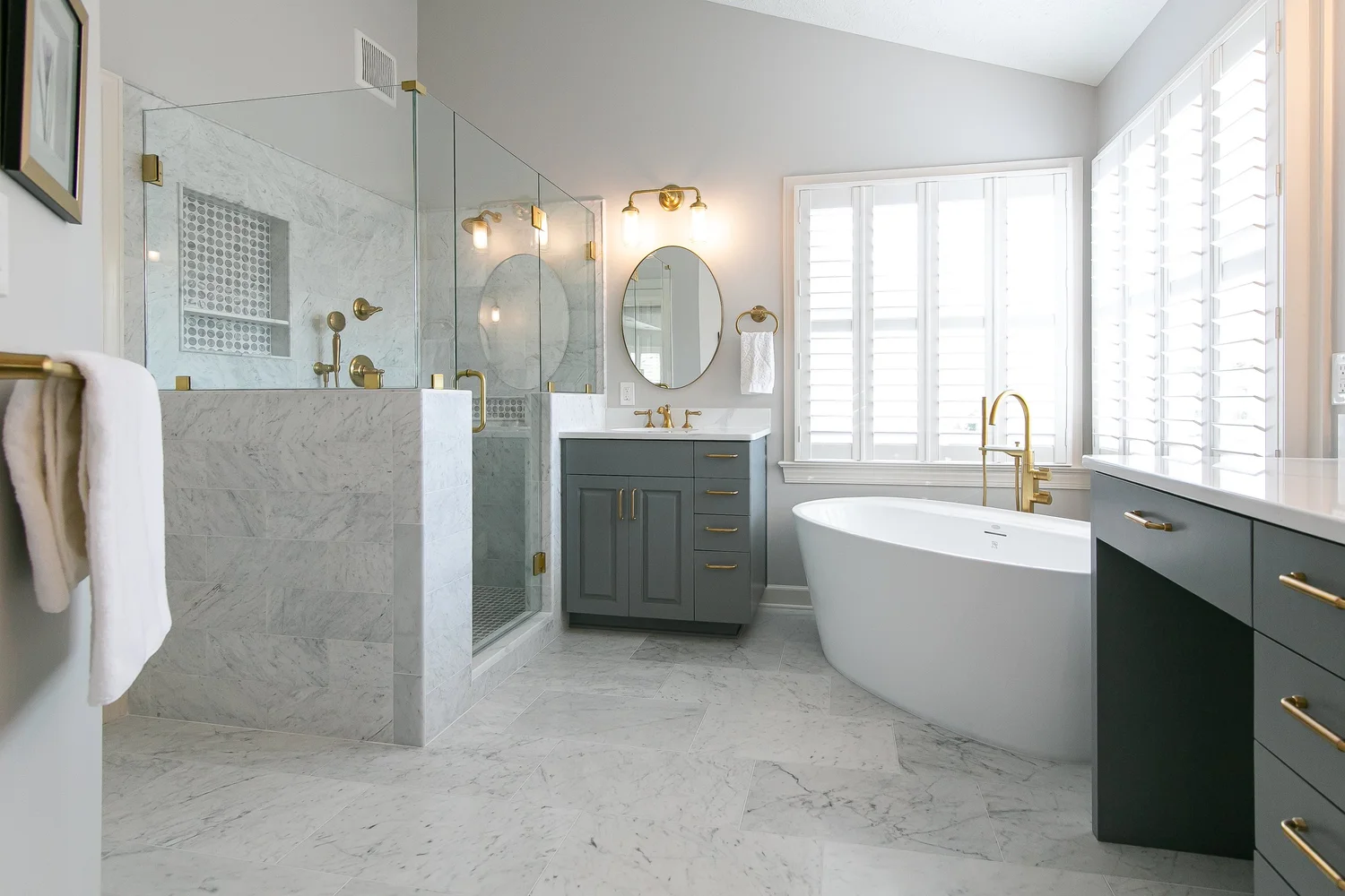 Kiln Creek Yorktown Virginia bathroom remodeling project completed by VanFleet Homes, photo 3