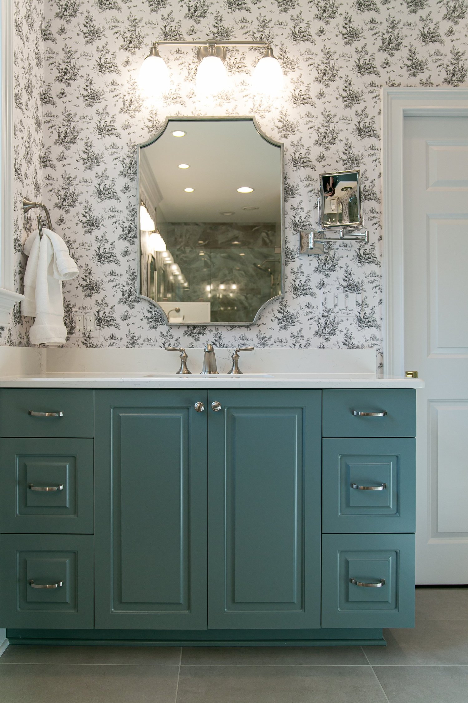 Governors Land Williamsburg Virginia bathroom remodeling project completed by VanFleet Homes, photo 53