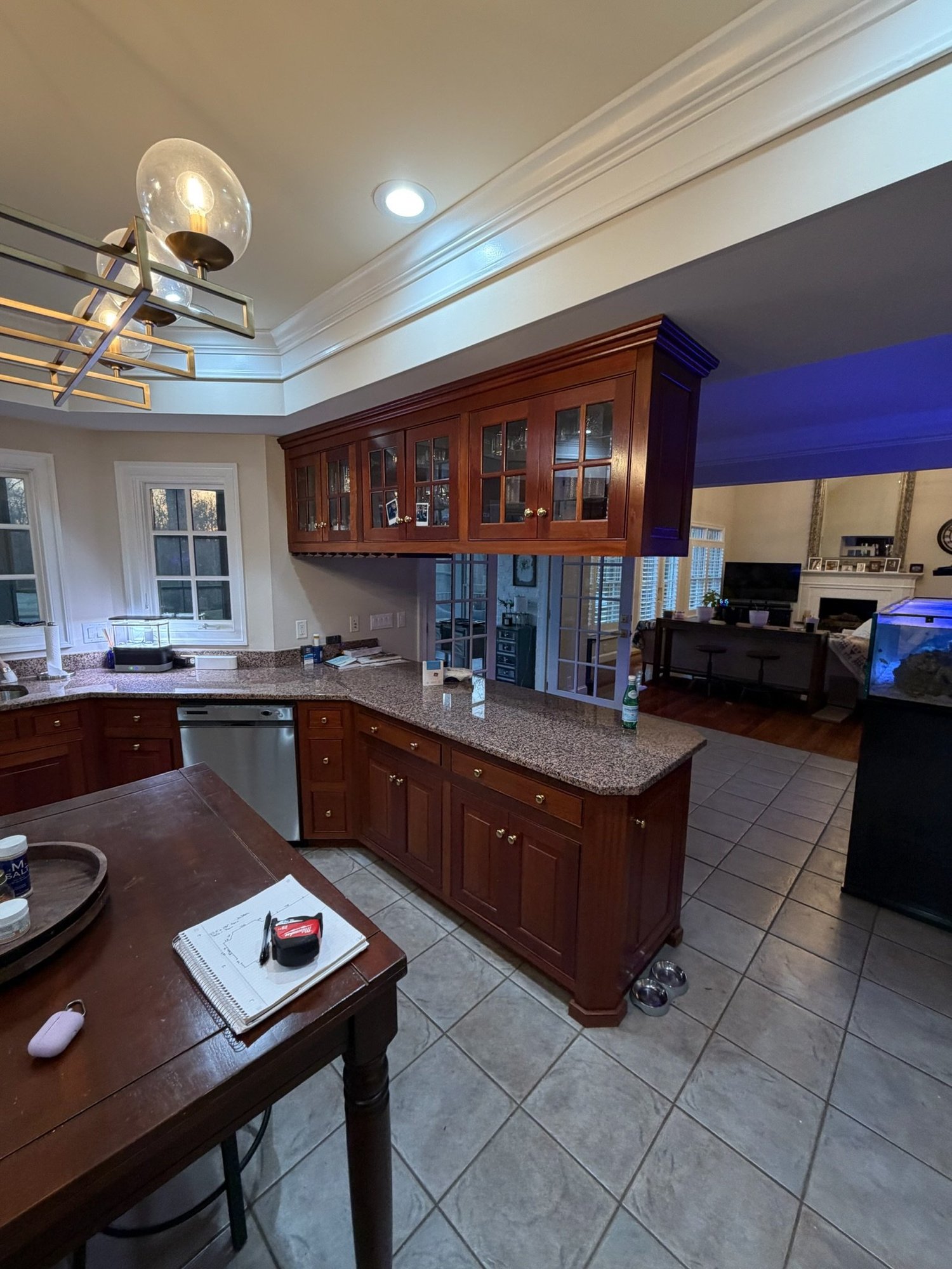 Fords Colony Kitchen Remodel kitchen remodeling project completed by VanFleet Homes, photo 59