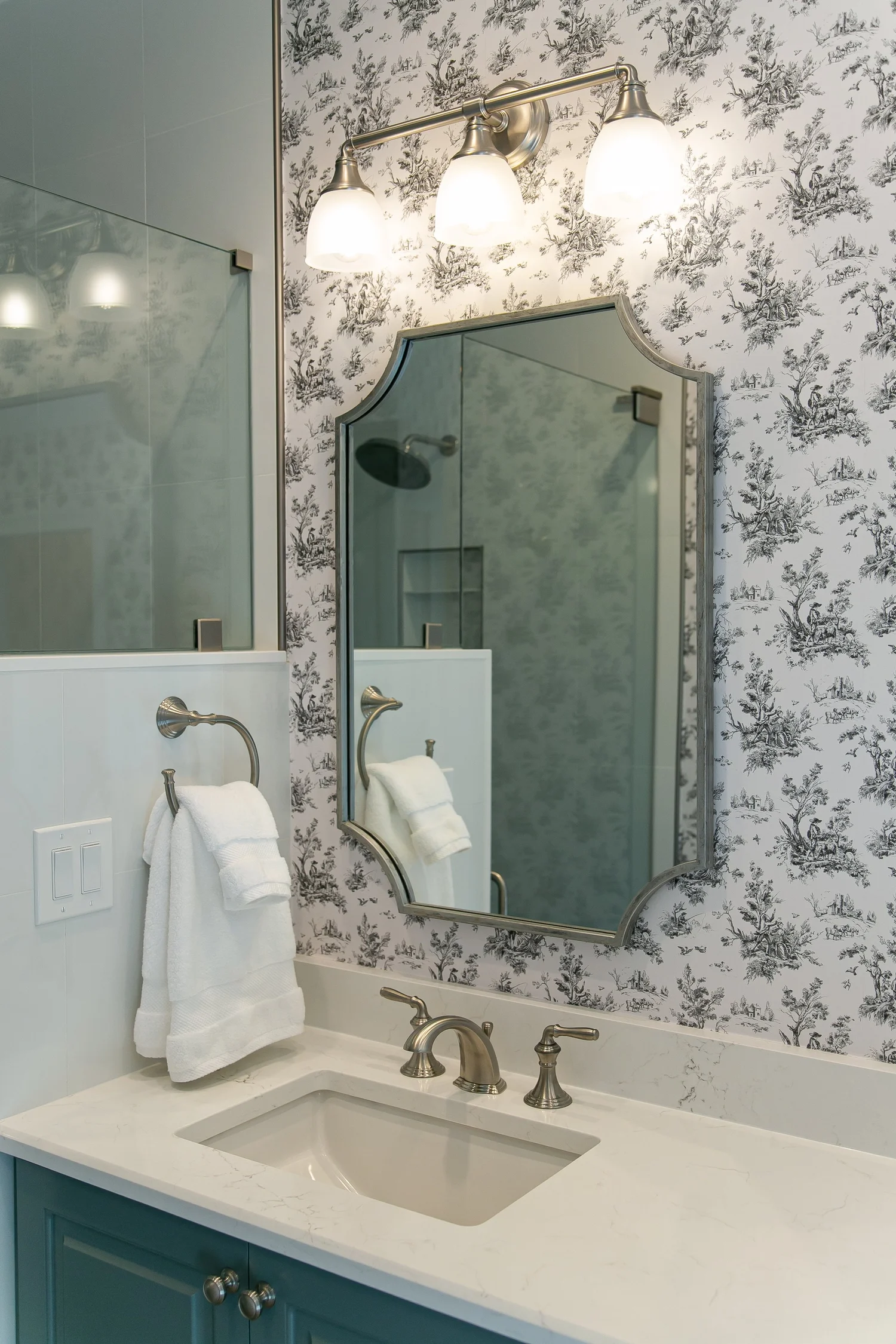 Governors Land Williamsburg Virginia bathroom remodeling project completed by VanFleet Homes, photo 2