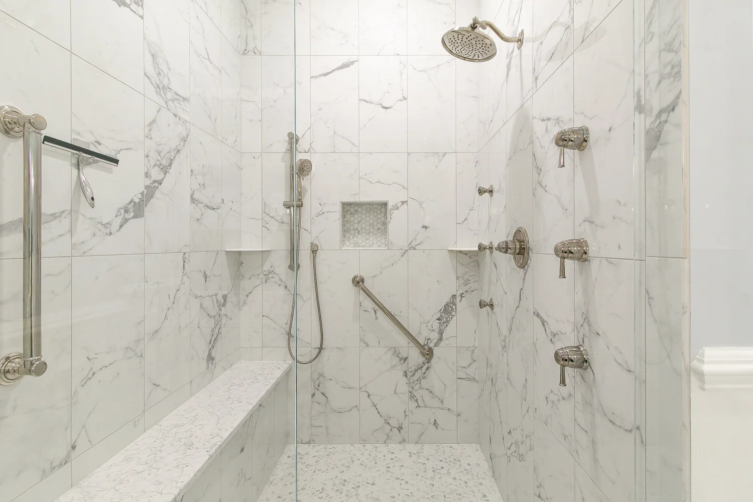 Fords Colony Williamsburg Virginia bathroom remodeling project completed by VanFleet Homes, photo 30