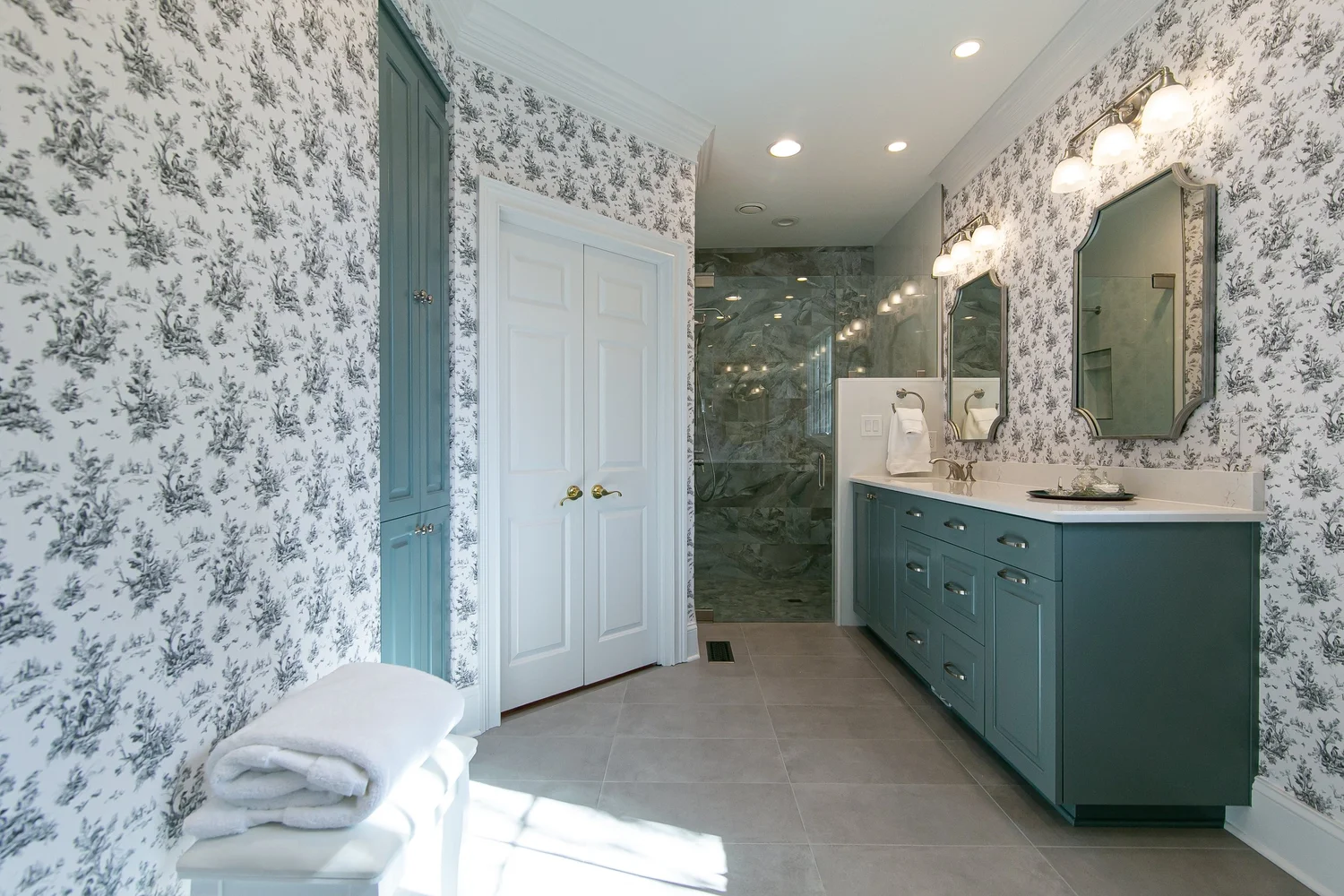 Governors Land Williamsburg Virginia bathroom remodeling project completed by VanFleet Homes, photo 27