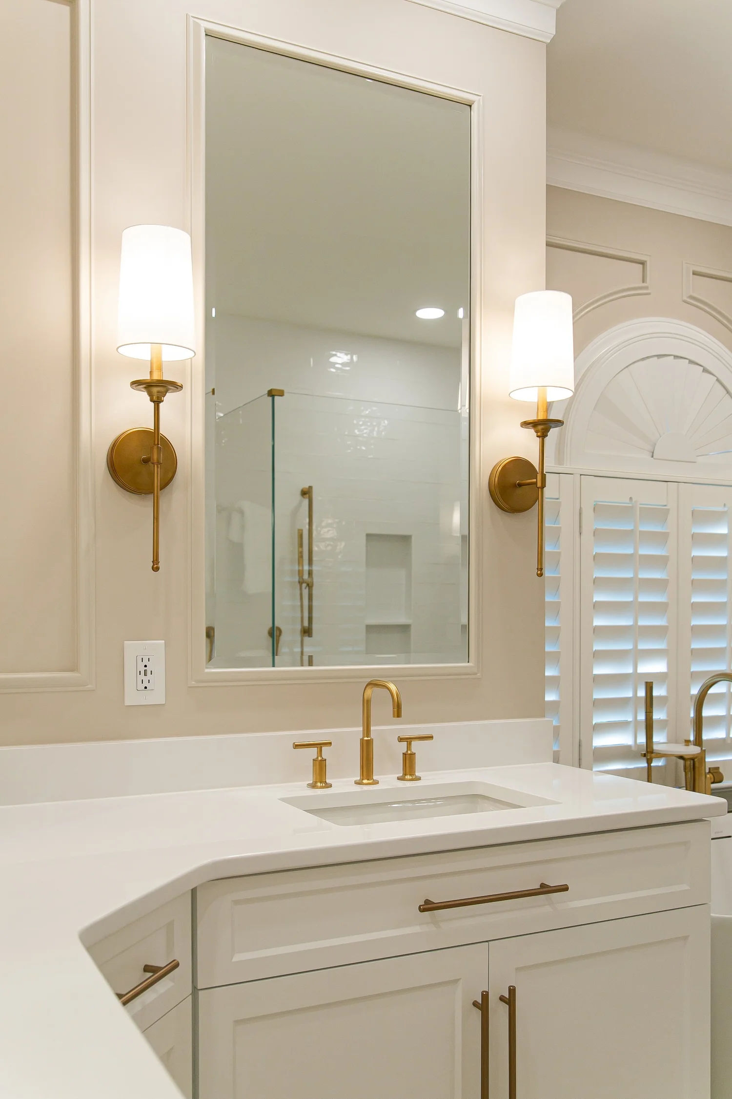 Fords Colony Williamsburg Virginia bathroom remodeling project completed by VanFleet Homes, photo 49
