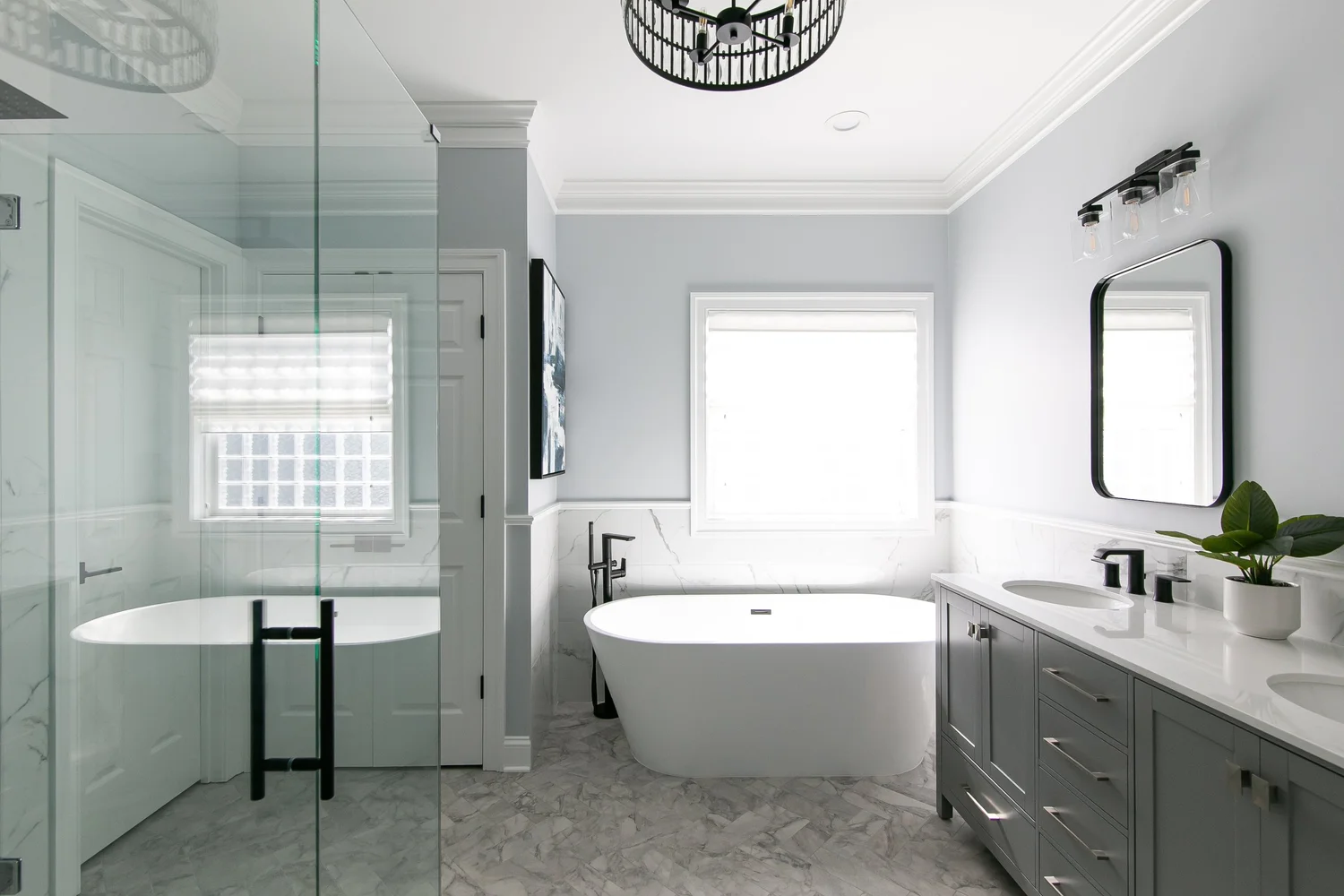 Greensprings West Williamsburg Virginia bathroom remodeling project completed by VanFleet Homes, photo 42