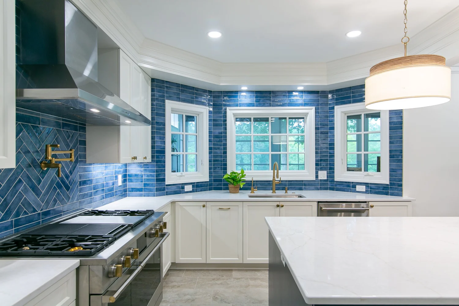 Fords Colony Kitchen Remodel kitchen remodeling project completed by VanFleet Homes, photo 37