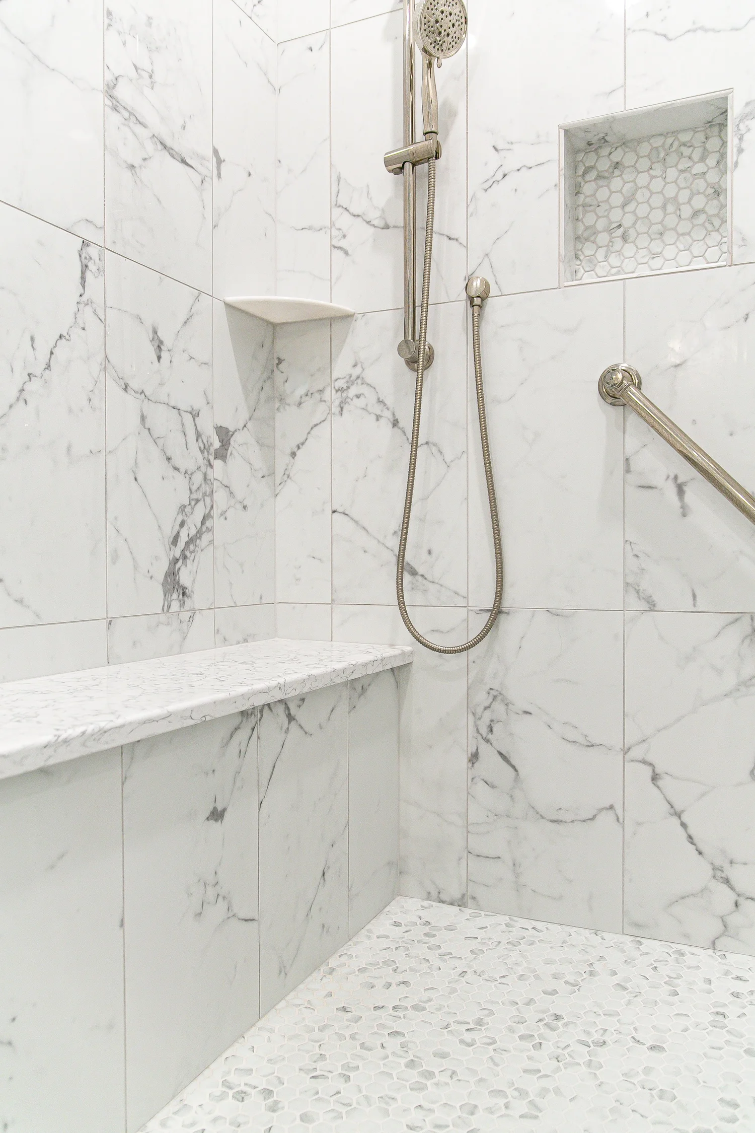 Fords Colony Williamsburg Virginia bathroom remodeling project completed by VanFleet Homes, photo 12
