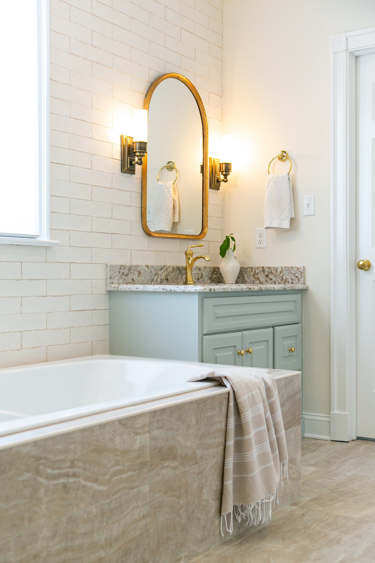 Fords Colony Williamsburg Virginia bathroom remodeling project completed by VanFleet Homes, photo 18