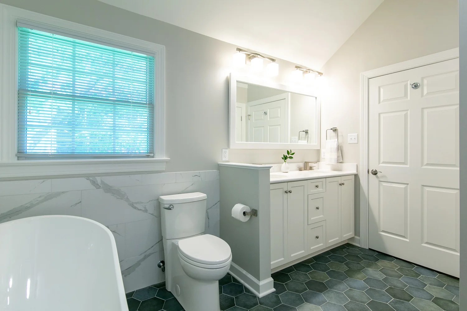 Powhatan Williamsburg Virginia bathroom remodeling project completed by VanFleet Homes, photo 24