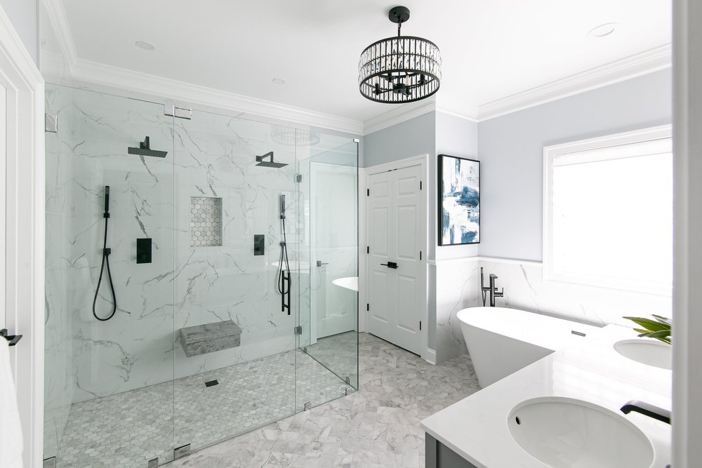 Greensprings West Williamsburg Virginia bathroom remodeling project