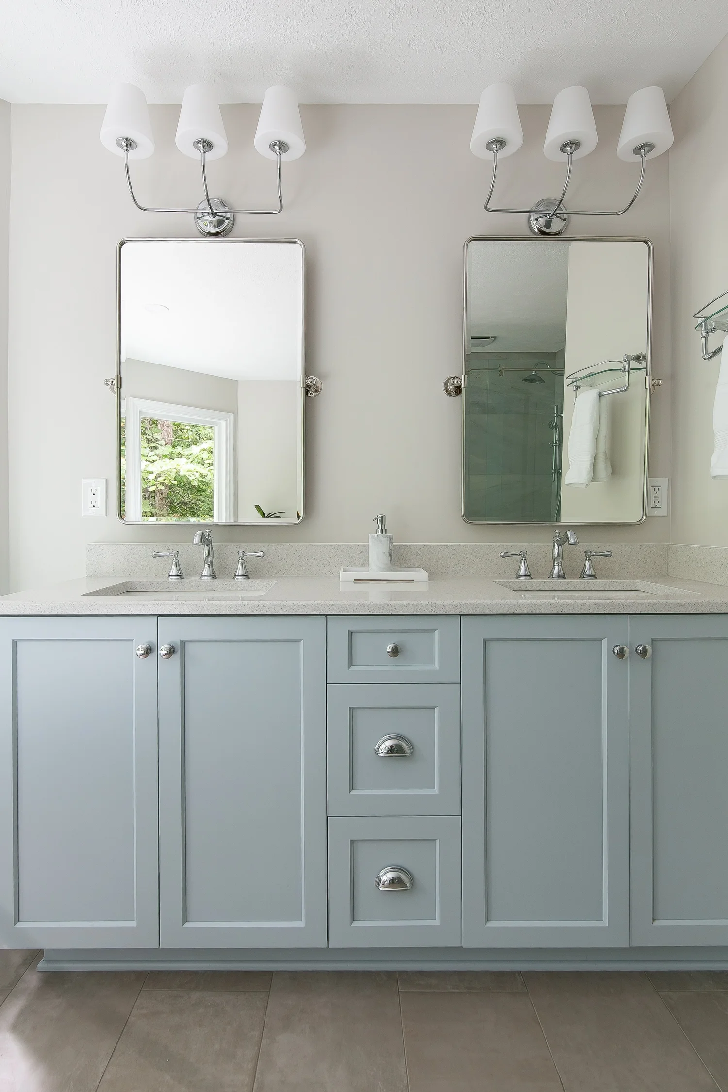 Toano Virginia bathroom remodeling project completed by VanFleet Homes, photo 32
