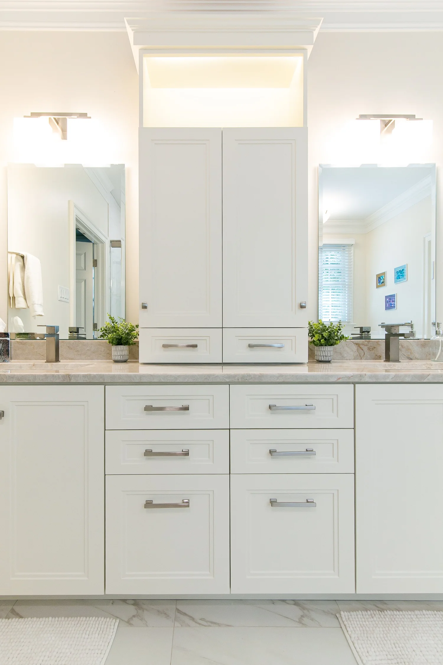Fords Colony Williamsburg Virginia bathroom remodeling project completed by VanFleet Homes, photo 4