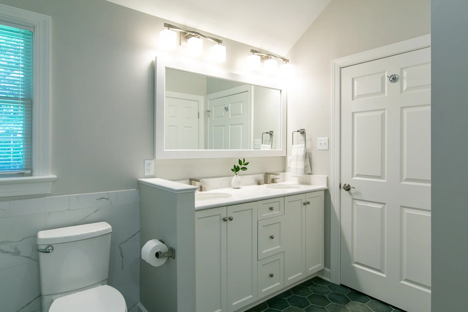Powhatan Williamsburg Virginia bathroom remodeling project completed by VanFleet Homes, photo 23