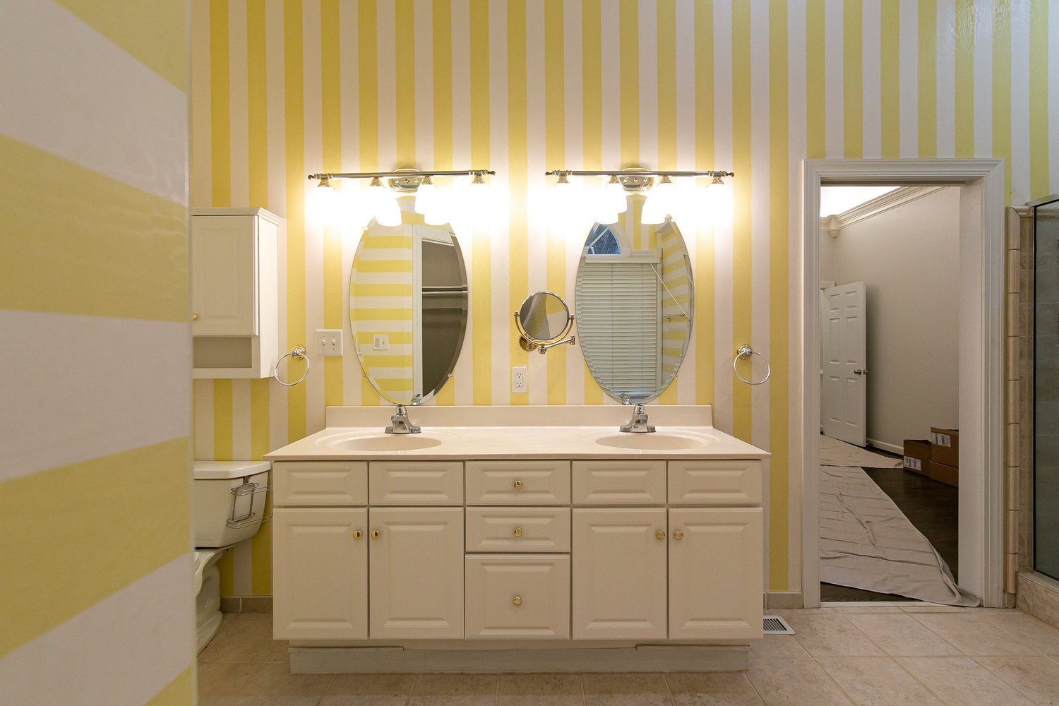 Fords Colony Williamsburg Virginia bathroom remodeling project completed by VanFleet Homes, photo 41