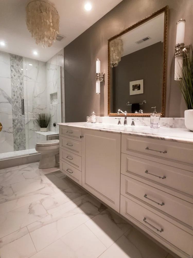 Fyfe Court Williamsburg Virginia bathroom remodeling project completed by VanFleet Homes, photo 7