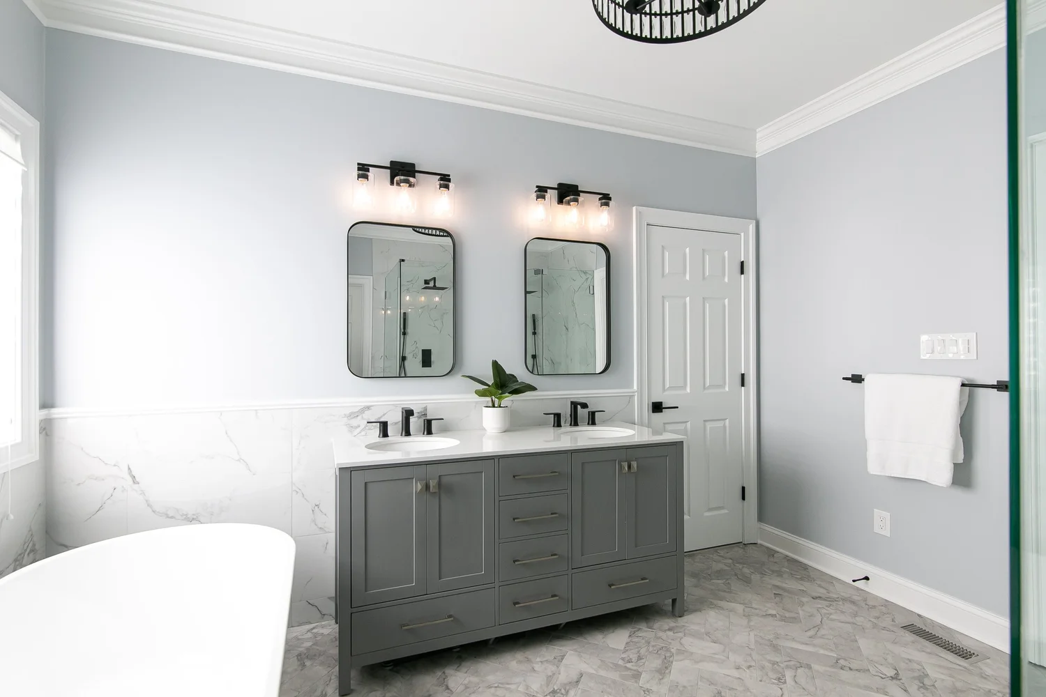 Greensprings West Williamsburg Virginia bathroom remodeling project completed by VanFleet Homes, photo 57