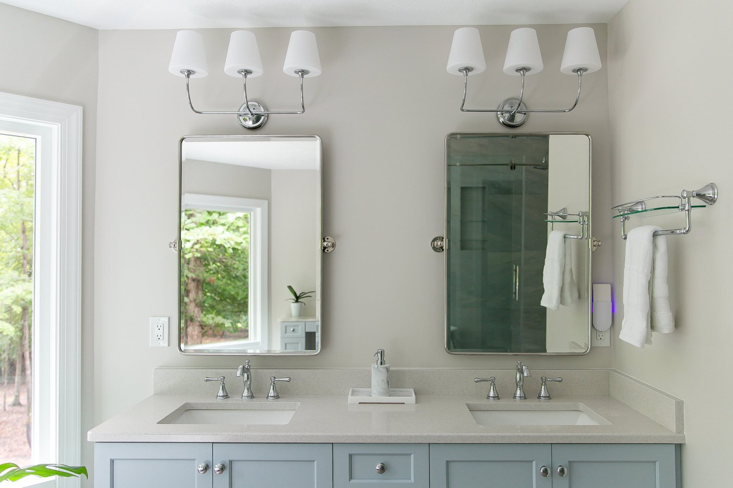 Toano Virginia bathroom remodeling project completed by VanFleet Homes, photo 42