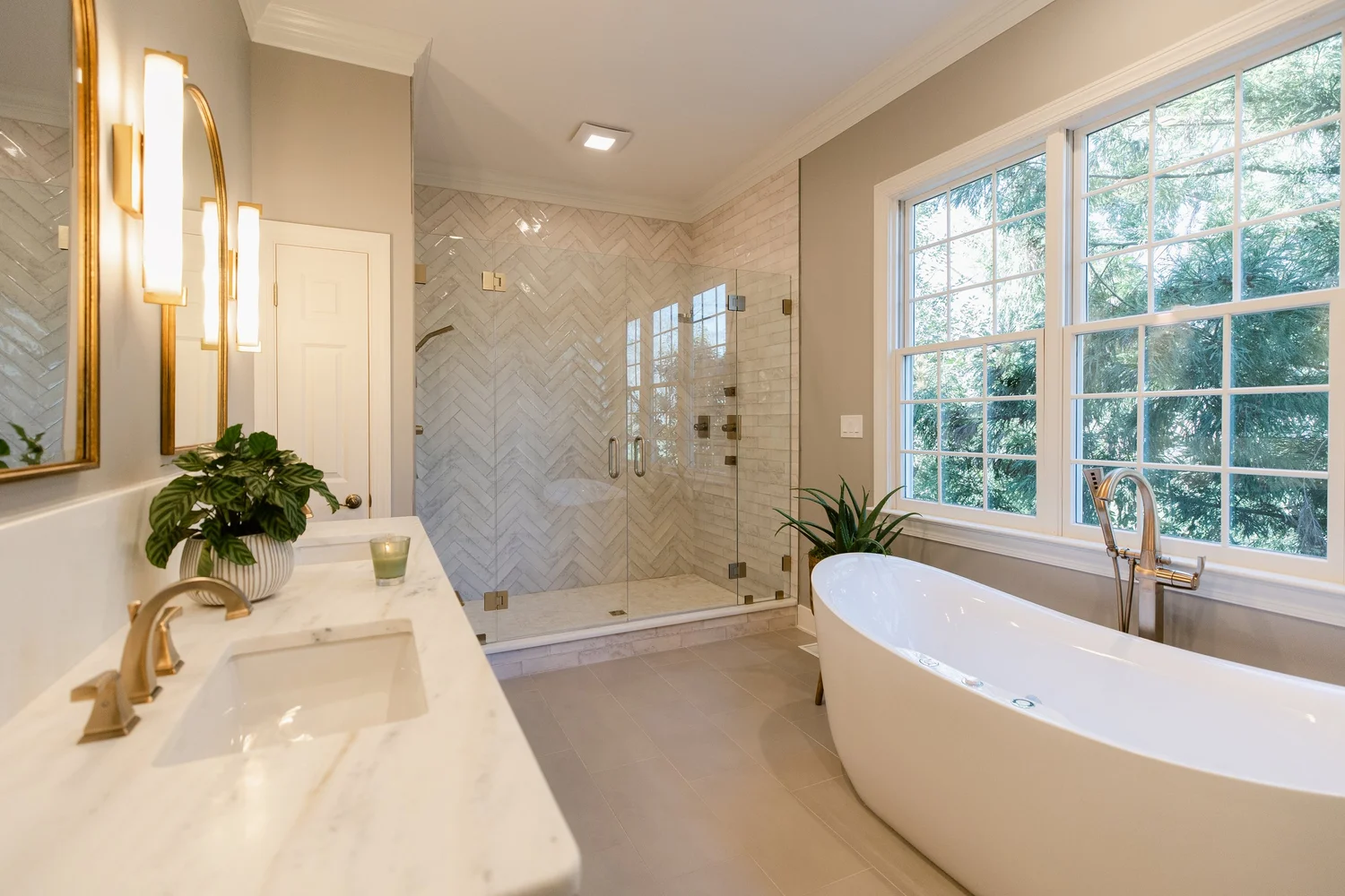 Fords Colony Williamsburg Virginia bathroom remodeling project completed by VanFleet Homes, photo 2