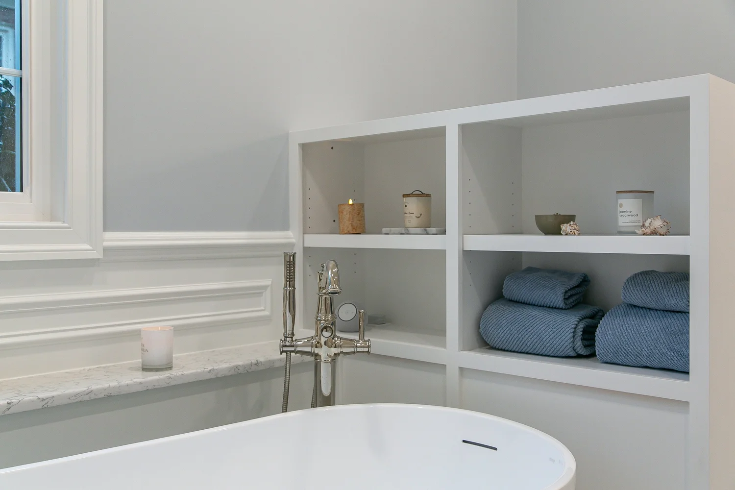 Fords Colony Williamsburg Virginia bathroom remodeling project completed by VanFleet Homes, photo 42