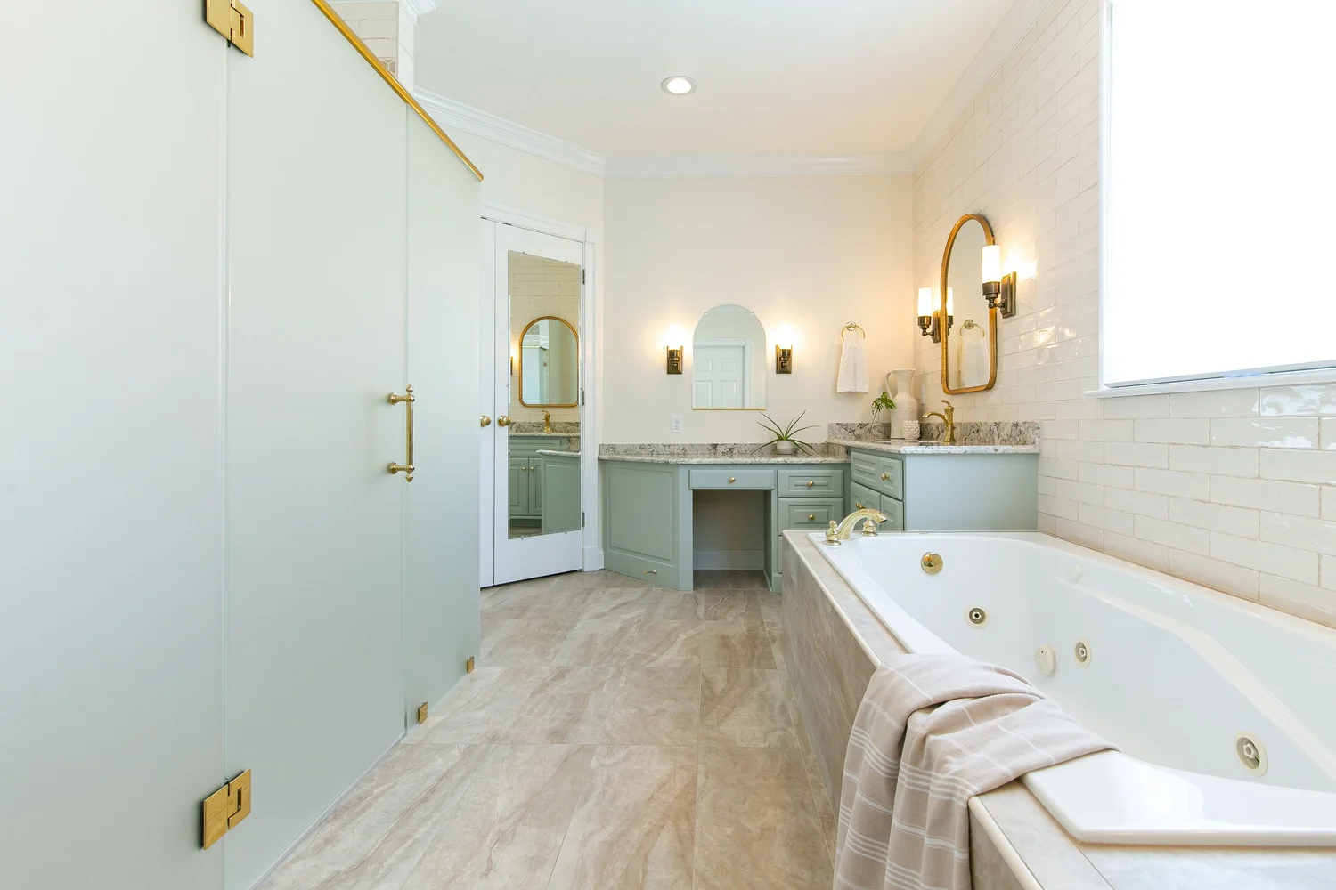 Fords Colony Williamsburg Virginia bathroom remodeling project completed by VanFleet Homes, photo 1