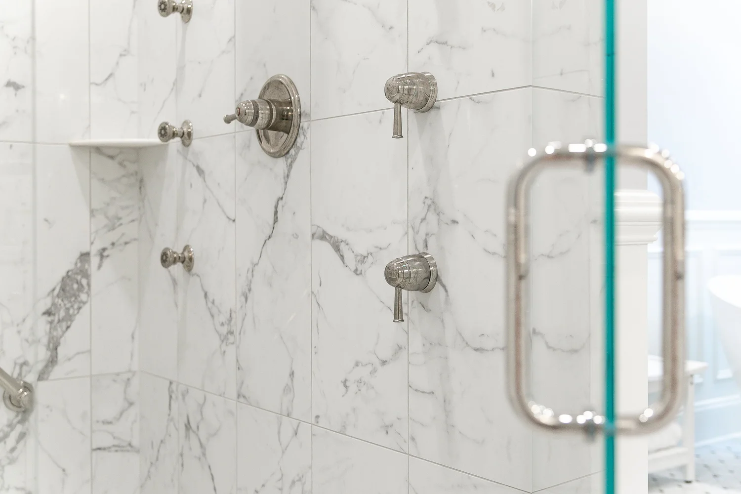 Fords Colony Williamsburg Virginia bathroom remodeling project completed by VanFleet Homes, photo 15
