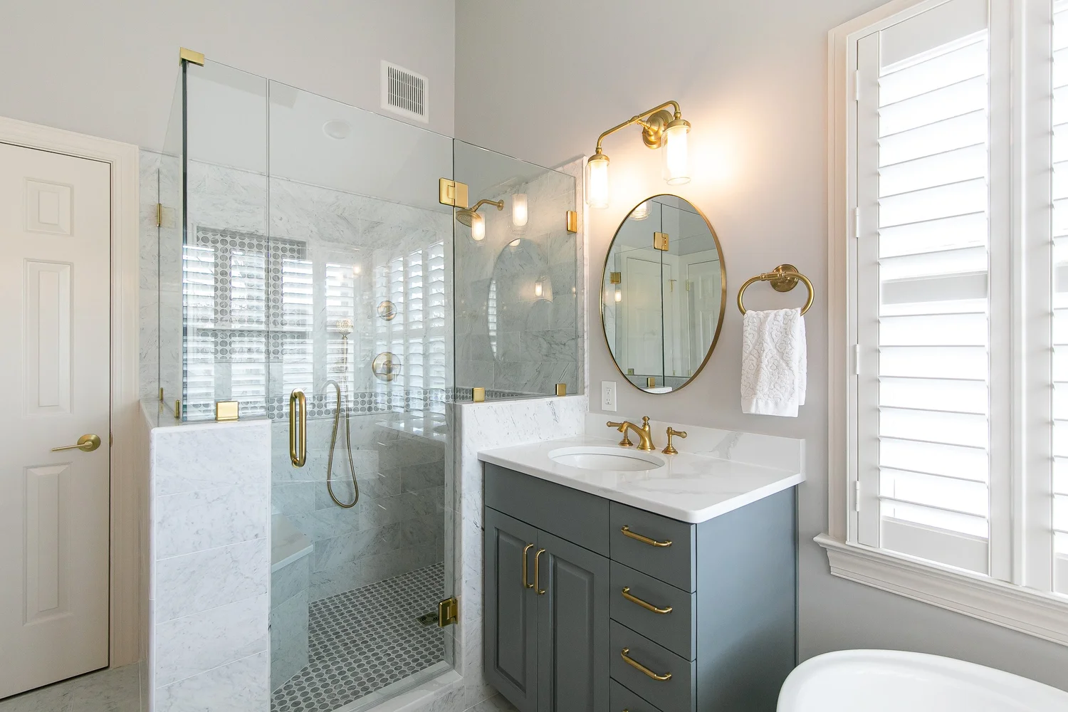 Kiln Creek Yorktown Virginia bathroom remodeling project completed by VanFleet Homes, photo 15