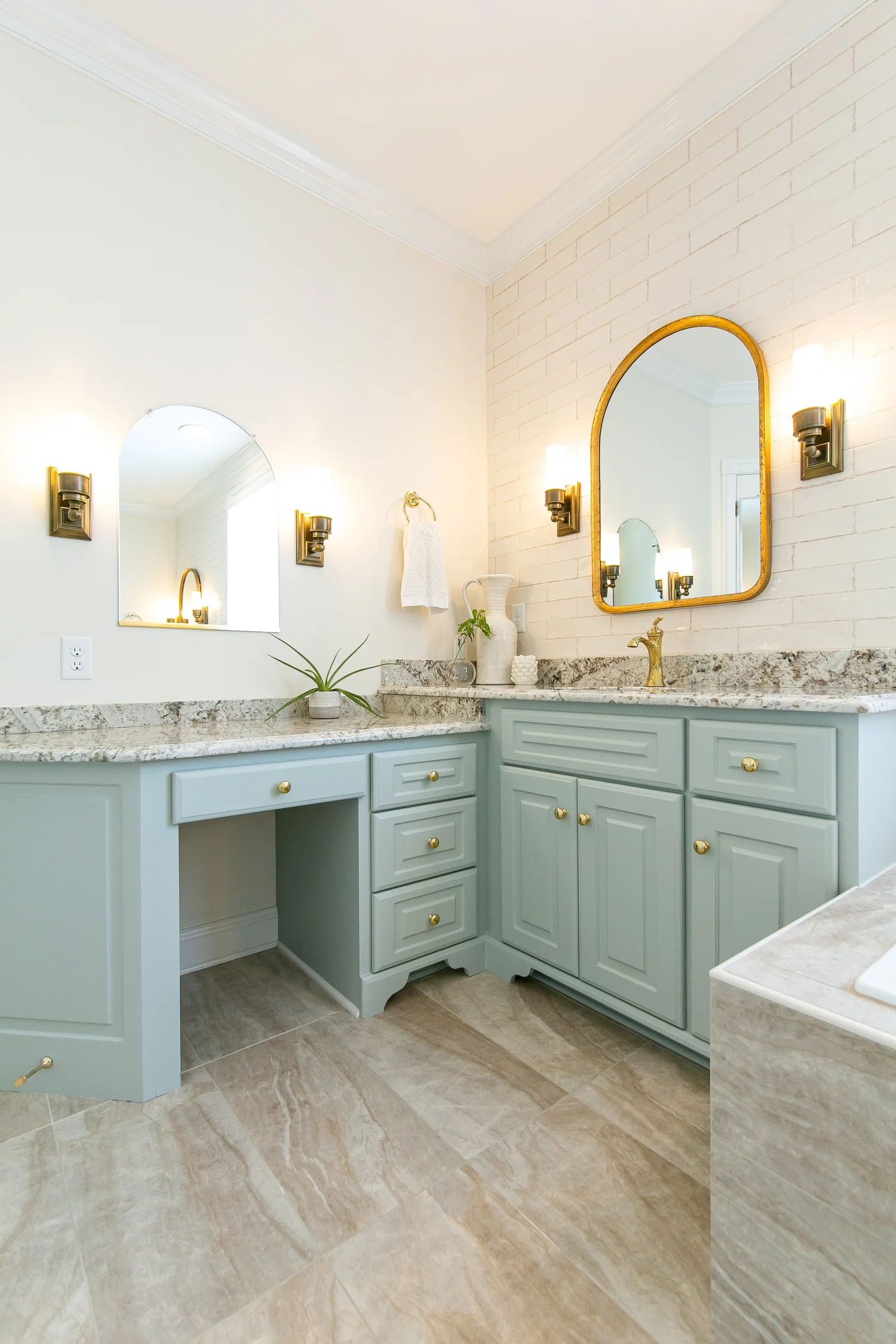 Fords Colony Williamsburg Virginia bathroom remodeling project completed by VanFleet Homes, photo 27