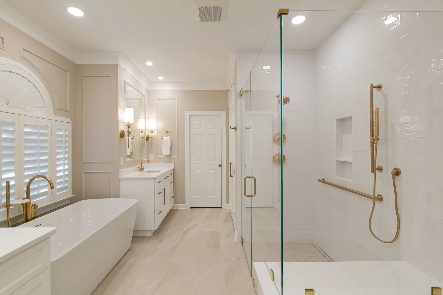 Fords Colony Williamsburg Virginia bathroom remodeling project completed by VanFleet Homes, photo 16