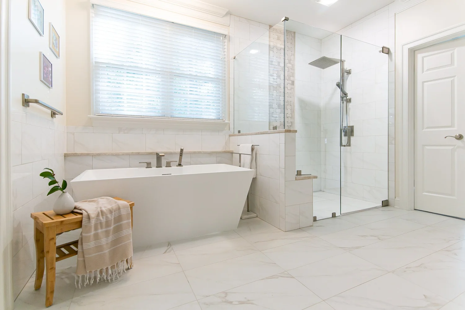 Fords Colony Williamsburg Virginia bathroom remodeling project completed by VanFleet Homes, photo 31