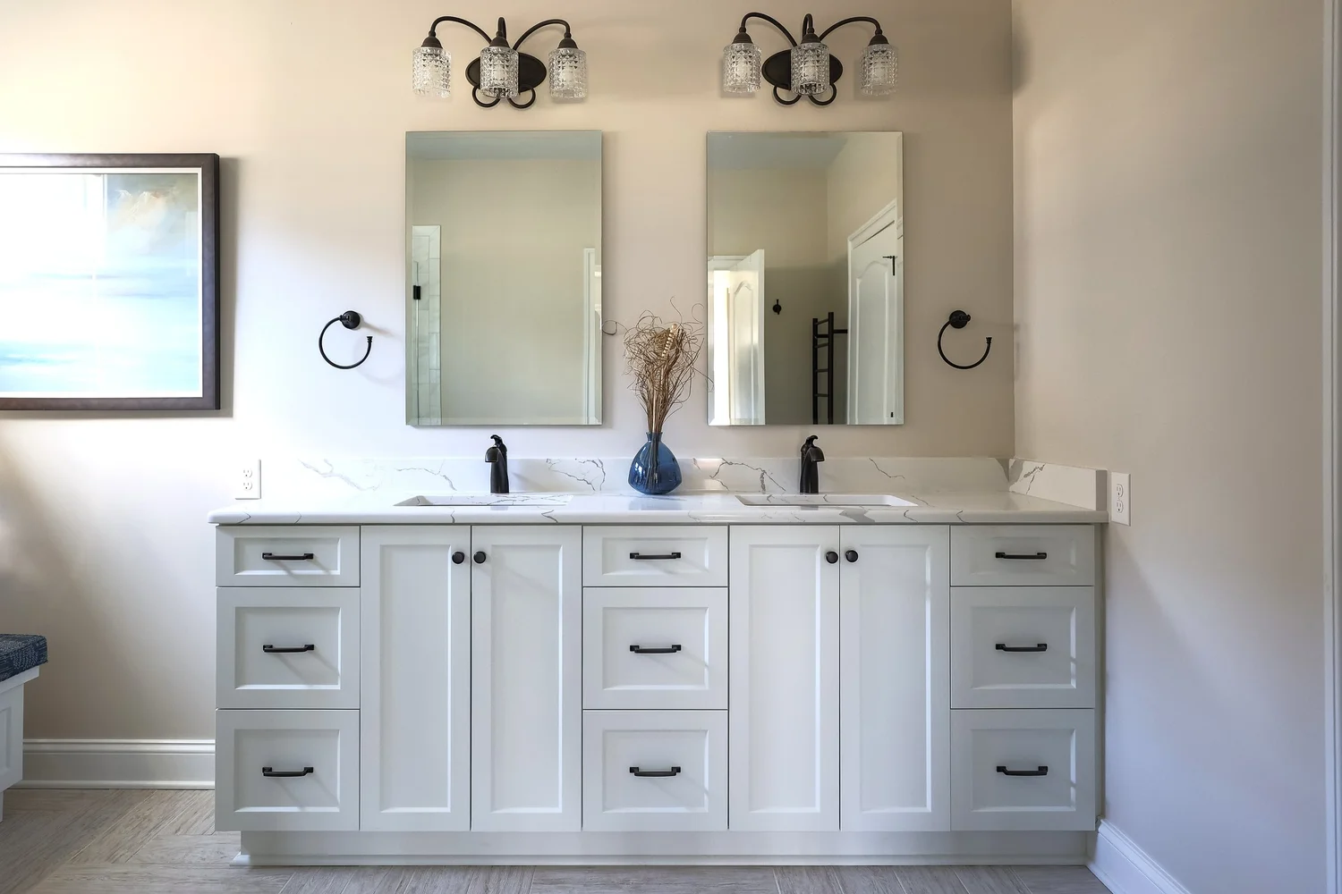 Colonial Heritage Williamsburg Virginia bathroom remodeling project completed by VanFleet Homes, photo 2