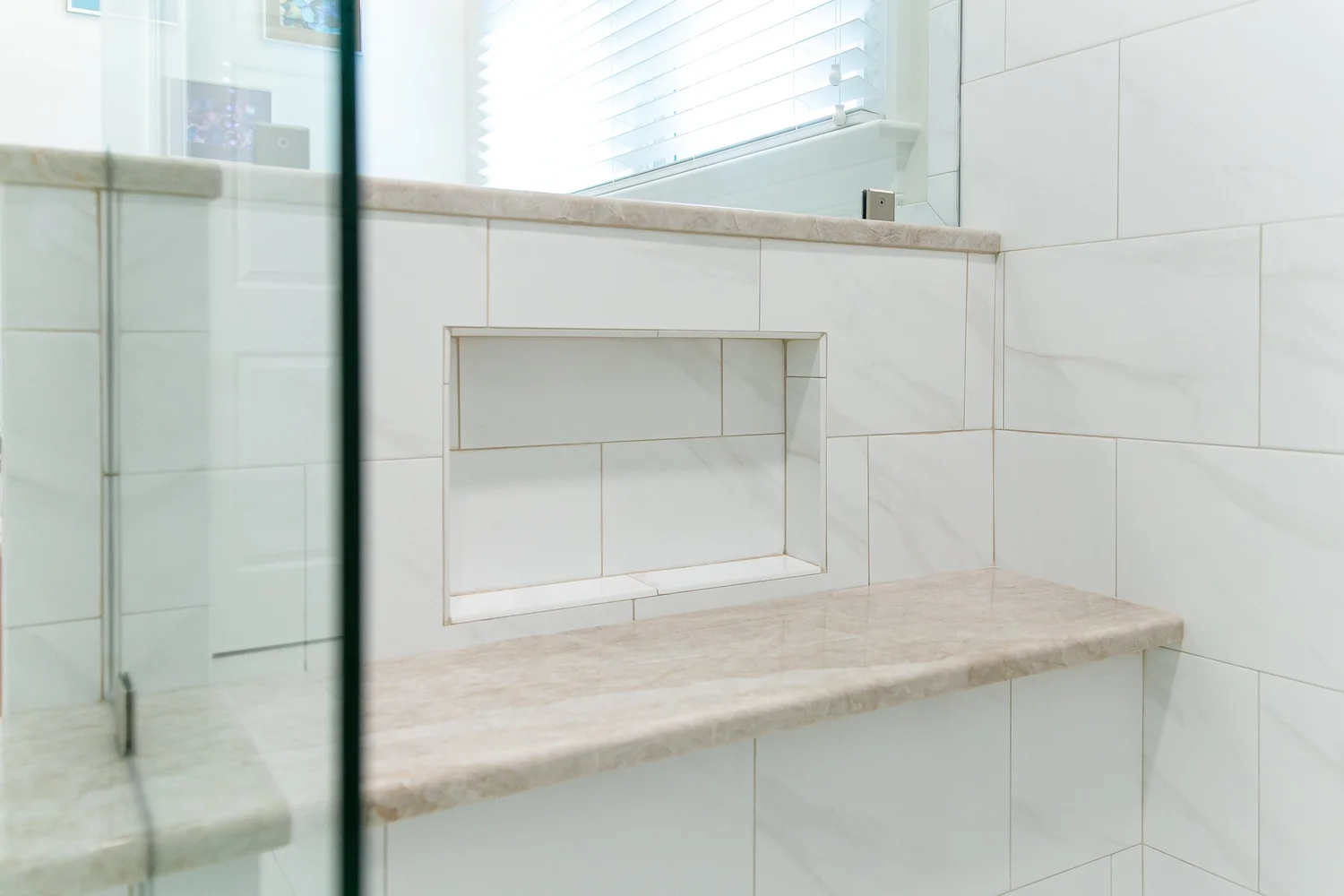 Fords Colony Williamsburg Virginia bathroom remodeling project completed by VanFleet Homes, photo 19