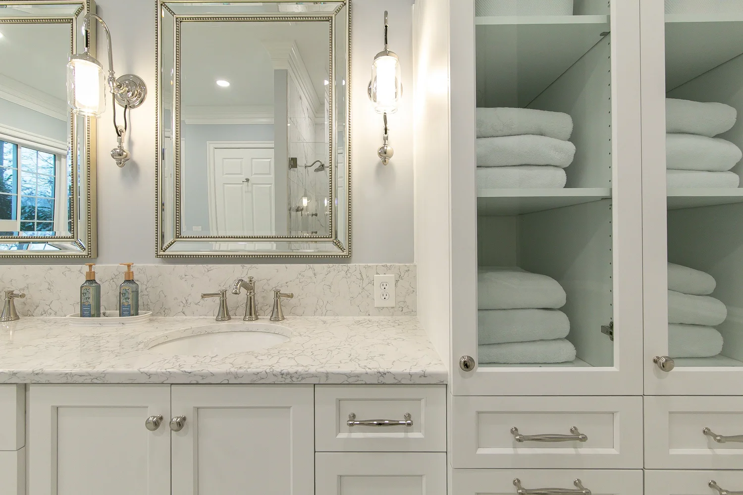 Fords Colony Williamsburg Virginia bathroom remodeling project completed by VanFleet Homes, photo 31