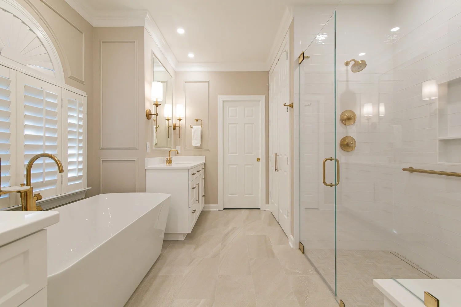 Fords Colony Williamsburg Virginia bathroom remodeling project completed by VanFleet Homes, photo 8
