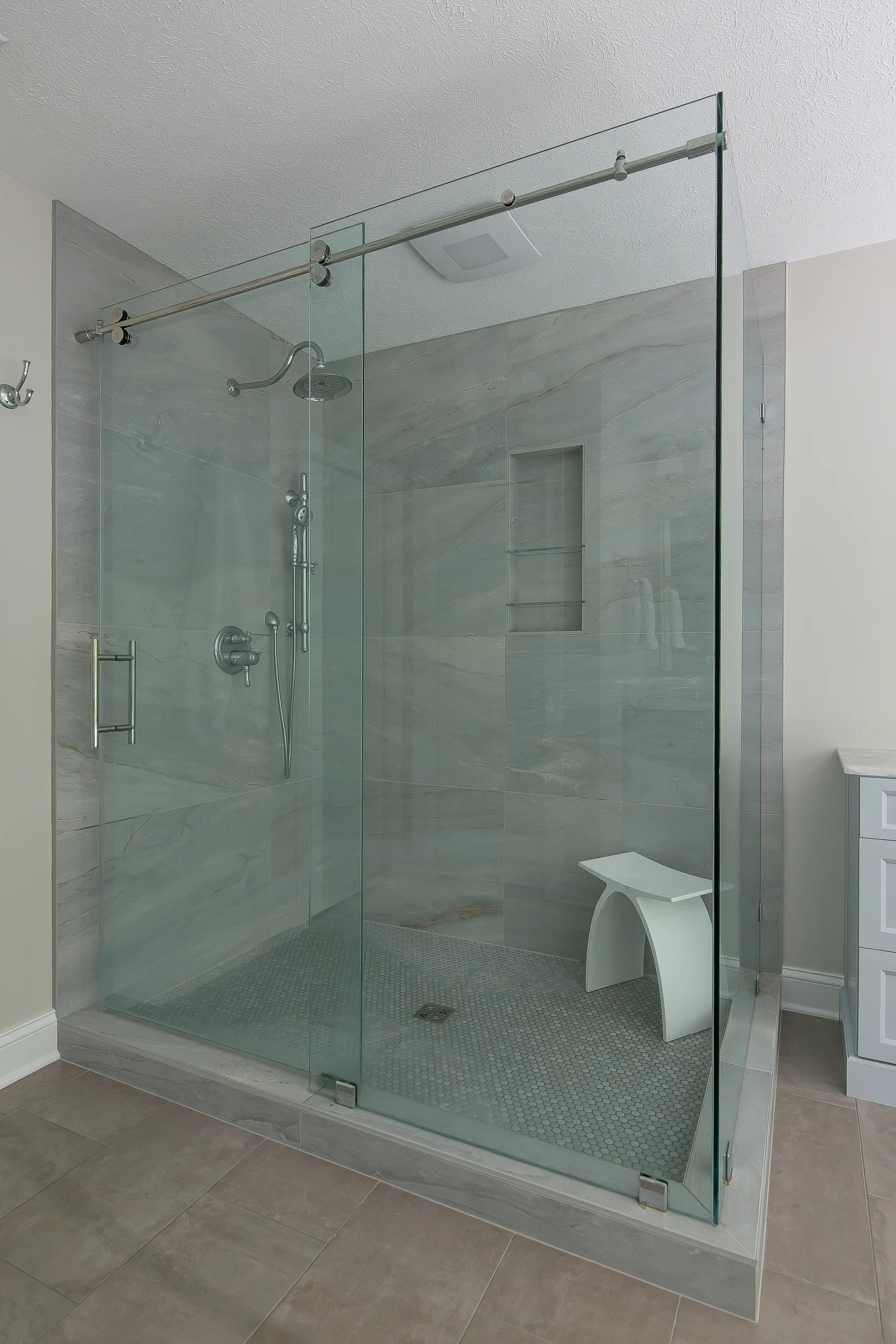 Toano Virginia bathroom remodeling project completed by VanFleet Homes, photo 27