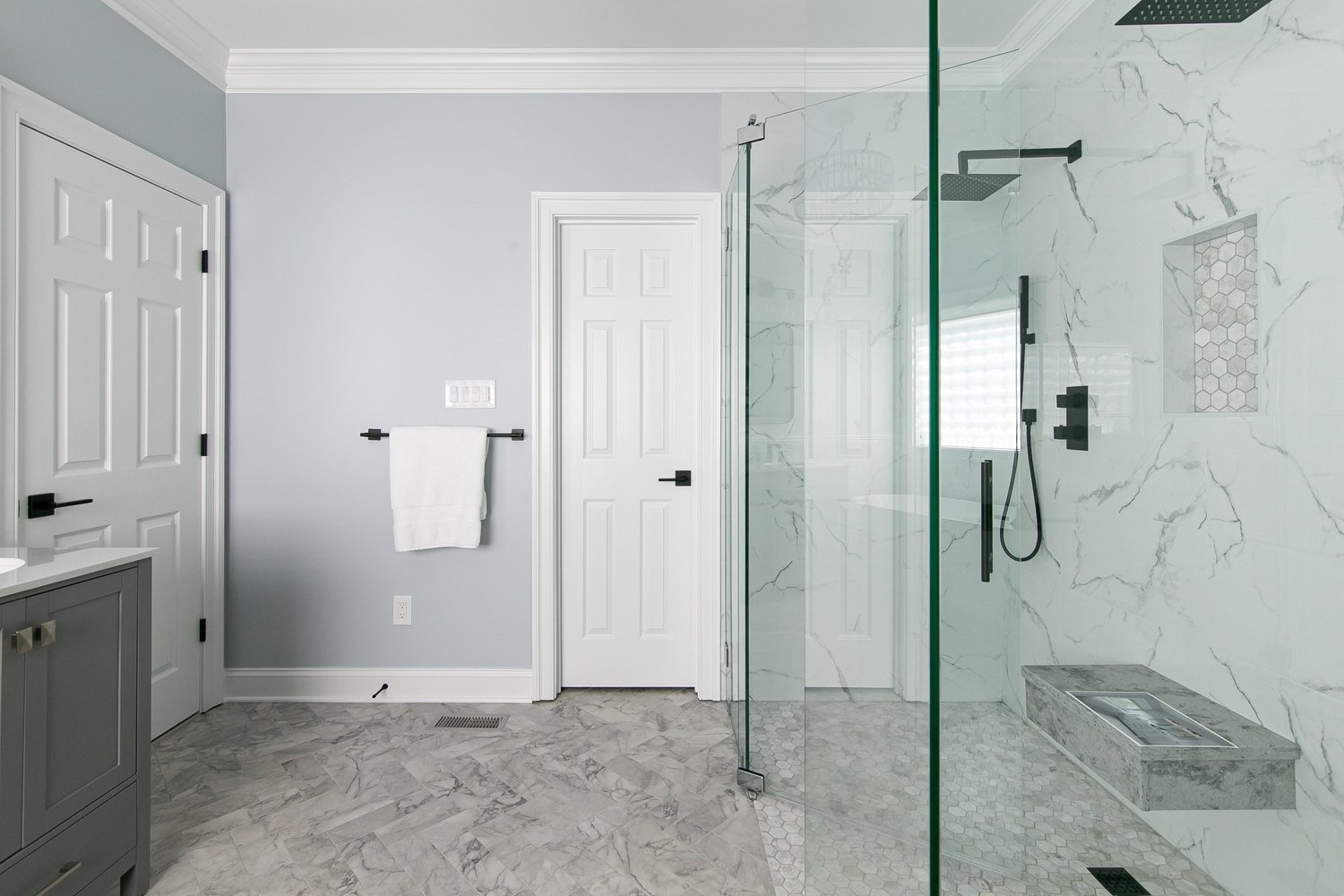 Greensprings West Williamsburg Virginia bathroom remodeling project completed by VanFleet Homes, photo 49