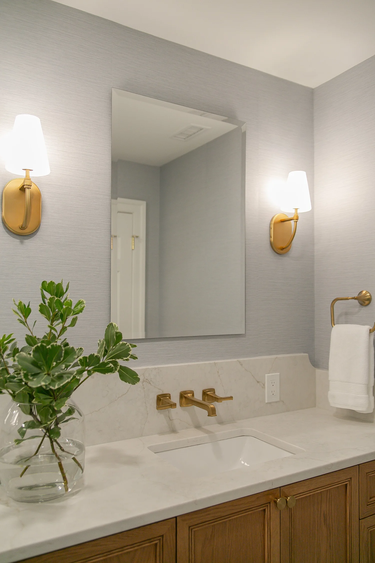 Fords Colony Williamsburg Virginia bathroom remodeling project completed by VanFleet Homes, photo 40