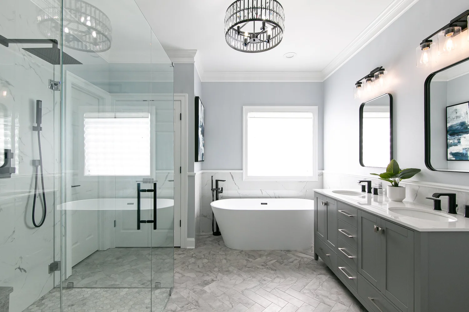 Greensprings West Williamsburg Virginia bathroom remodeling project completed by VanFleet Homes, photo 8