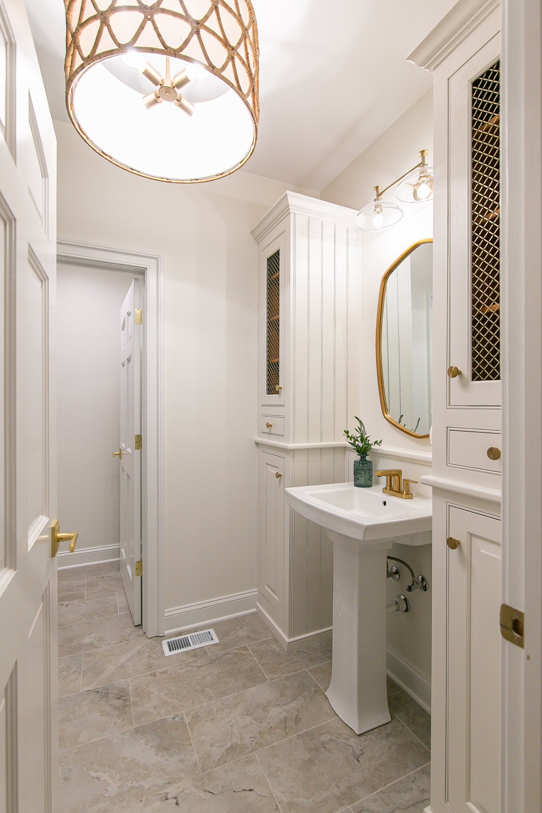 Fords Colony Williamsburg Virginia bathroom remodeling project completed by VanFleet Homes, photo 16