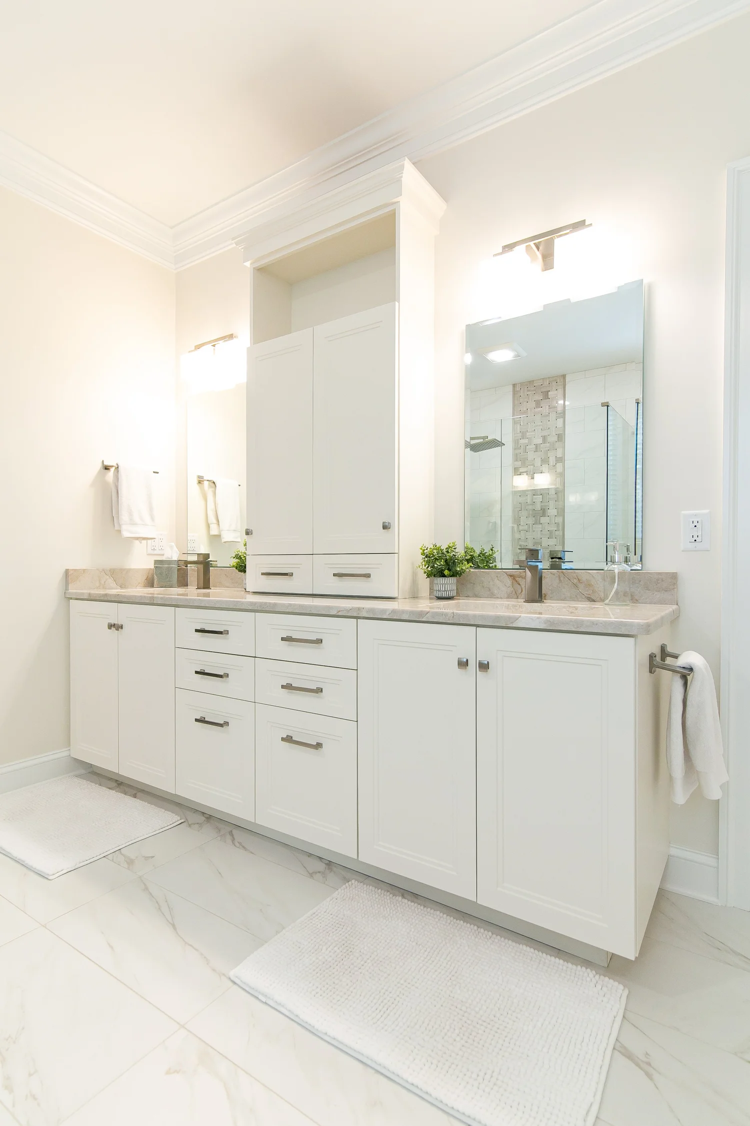 Fords Colony Williamsburg Virginia bathroom remodeling project completed by VanFleet Homes, photo 9