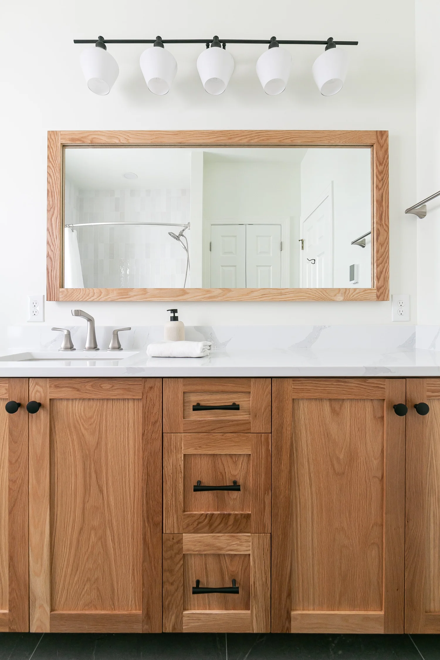 Holly Grove Williamsburg Virginia bathroom remodeling project completed by VanFleet Homes, photo 10